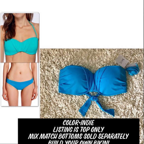 SKYE•INDIE BANDEAU BIKINI TOP - Picture 3 of 9